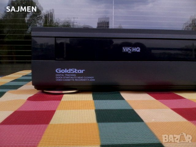 GOLDSTAR R-A20W ВИДЕО  VHS , снимка 4 - Декове - 25078309