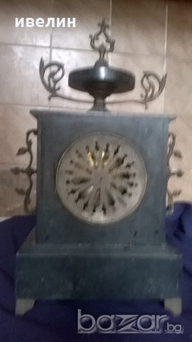 стар каминен часовник , снимка 3 - Антикварни и старинни предмети - 20051738