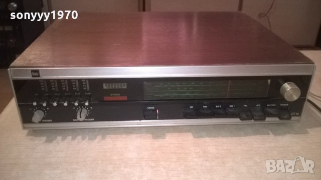 dual type ct18if-tuner-made in germany-внос швеицария, снимка 5 - Ресийвъри, усилватели, смесителни пултове - 24418091