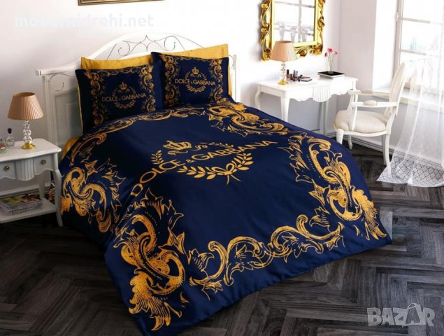 Луксозен Спален Комплект  Dolche&Gabbana код 152, снимка 1 - Спално бельо - 24492938