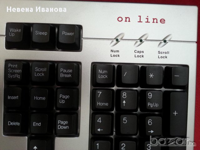 Клавиатура за компютър On line, снимка 3 - Клавиатури и мишки - 14945543