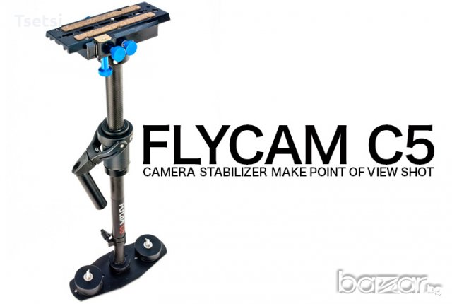Flaycam C5 Carbon - фото и видео префесионален Карбонов стабилизатор, снимка 1 - Фотоапарати - 20597617