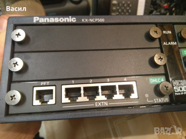 Телефонна централа Panasonic KX-NCP 500  в отлично състояние, снимка 3 - Стационарни телефони и факсове - 25816790