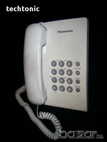 Телефонен апарат Панасоник Panasonic плюс подарък, снимка 1 - Други - 12767389