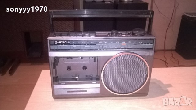 hitachi trk-510e-cassette recorder-внос швеицария, снимка 3 - Радиокасетофони, транзистори - 24096170