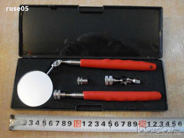 Огледало телескопично с магнитен захващач телескопичен