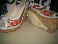 НАМАЛЕНИЕ-дамски сандали м 7556 цветя, снимка 3