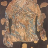 Ефирна ,красива блузка, снимка 1 - Ризи - 17833462