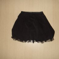Разкошна черна пола с волан от тюл, Зара / Zara, 2-3г., снимка 2 - Детски рокли и поли - 15285351