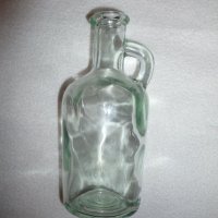 Стъклено шише с дръжка, дамаджана, снимка 1 - Други ценни предмети - 22699664