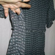 Ефирна блуза тип туника в сиво "Street One"® / голям размер , снимка 4 - Туники - 14174580
