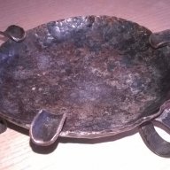 пепелник от ковано желязо-14см, снимка 1 - Антикварни и старинни предмети - 18225149