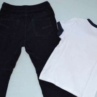 Детски лот LC WAIKIKI от джинси и нова тениска за 2 г, снимка 2 - Детски комплекти - 22290171