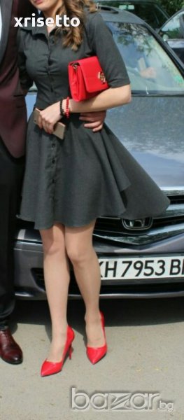 Къса асиметрична рокля, снимка 1