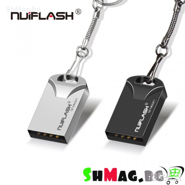  Мини флашка метална 32GB USB 2.0 , снимка 1