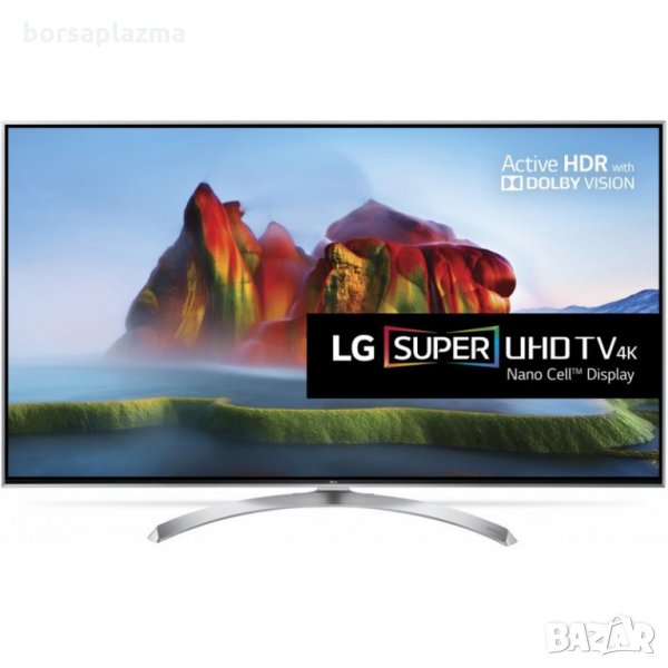 LG 49SJ810V Размер на екрана	49" (123 cm) Резолюция	3840 x 2160 пиксела, снимка 1