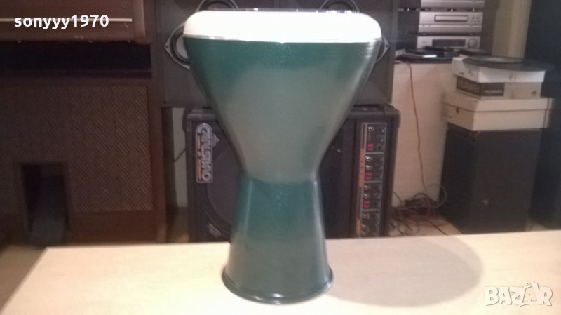 метална маркова-зелена табамбука-внос сирия-40х25см, снимка 1