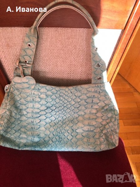 Дамска чанта естествена кожа, снимка 1