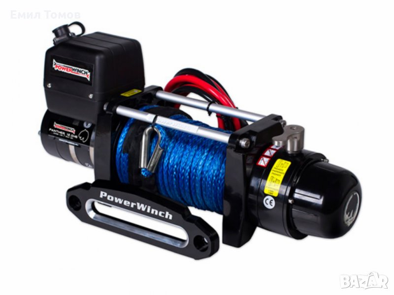 Лебедка PowerWinch PW12.0 PANTHER SR синтетично въже - Нова, снимка 1