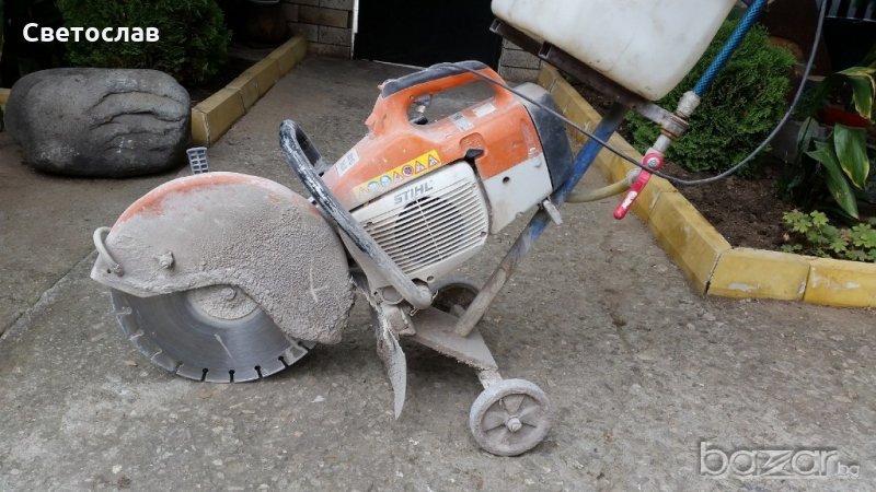 Машина за рязане на асфалт / бетон, снимка 1