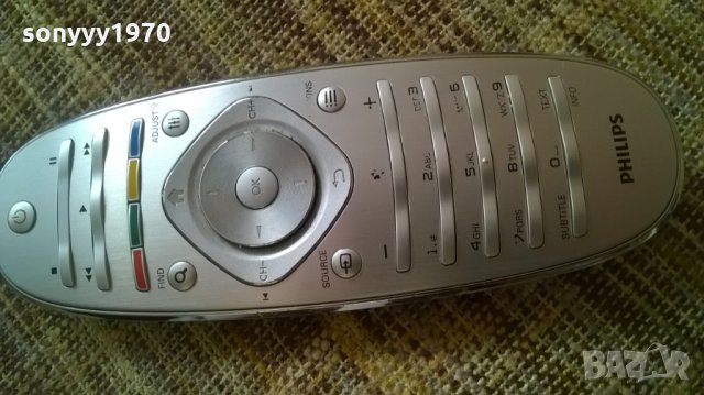 philips remote tv-метално-внос швеицария, снимка 4 - Дистанционни - 24011169