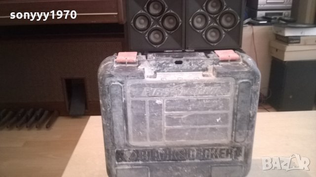 black & decker куфар за винтоверт-внос швеицария, снимка 6 - Винтоверти - 22793567