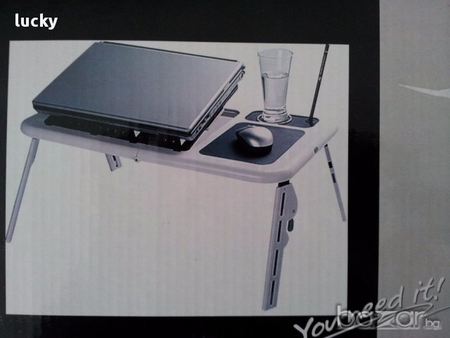 Масичка за лаптоп с 2 вентилатора+usb удължител, снимка 9 - Друга електроника - 17072298