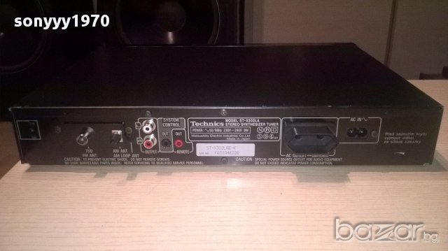 technics st-x302la-stereo tuner-made in japan-внос швеицария, снимка 13 - Ресийвъри, усилватели, смесителни пултове - 16193112