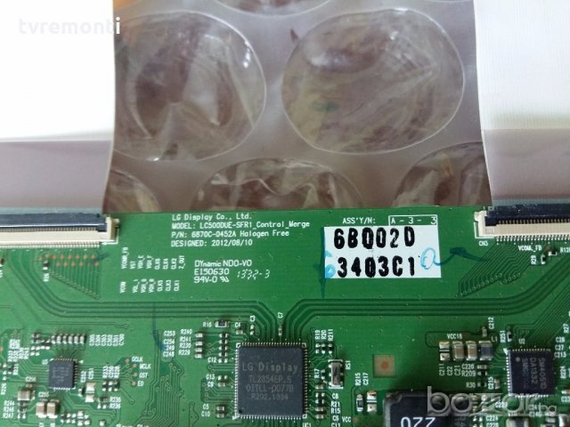 T-Con PCB 6870C-0452A 6871L-3403A, снимка 2 - Части и Платки - 19213777