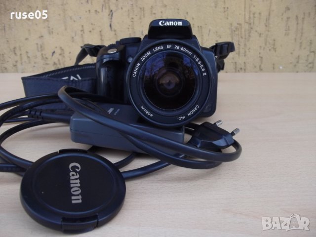 Фотоапарат "Canon - EOS - 350D" с обектив работещ, снимка 2 - Фотоапарати - 24454233