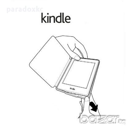 Slim калъф New Kindle Glare 2014 с подарък предпазно фолио за дисплей, снимка 5 - Електронни четци - 10605958