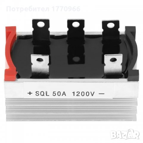 Мощна Грец диодна матрица 50A 1200V за изправители., снимка 6 - Друга електроника - 22186004