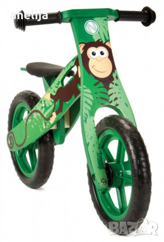 Баланс колело Колите, велосипед без педали дървено 2-5 години, снимка 7 - Скутери и тротинетки - 25380083