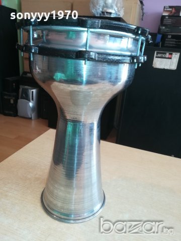 BIGG BASS-NEW FACE-НОВА тарамбука от сирия-голяма и алуминиева, снимка 5 - Ударни инструменти - 21222691