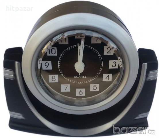 Настолен часовник с подвижно тяло и кръгла форма, снимка 1 - Други - 21299065