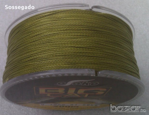 Плетено влакно Big Cat 200 – супер здраво за сом и големи риби, снимка 4 - Такъми - 11493212