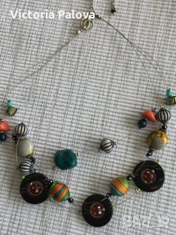 🇺🇸 Kрасиво многослойно бижу, снимка 2 - Колиета, медальони, синджири - 25624297