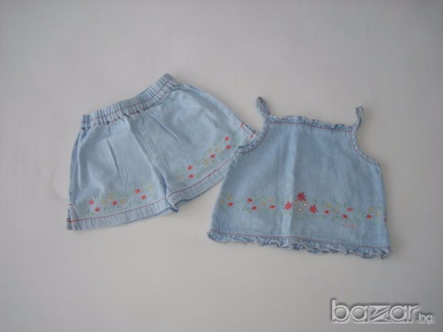  Tik-Tak, летен комплект за момиче,092 см. , снимка 2 - Комплекти за бебе - 16393922