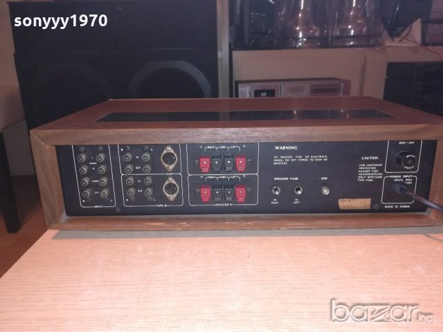 &electown a-606 amplifier-made in korea-внос швеицария, снимка 11 - Ресийвъри, усилватели, смесителни пултове - 20196477