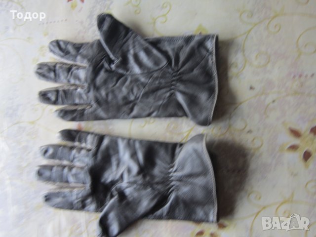 Дамски кожени ръкавици , снимка 6 - Шапки - 26024292