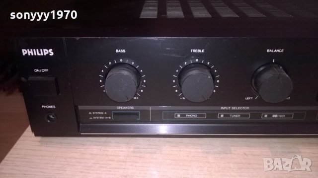 philips stereo amplifier-made in japan-внос швеицария, снимка 8 - Ресийвъри, усилватели, смесителни пултове - 22659570