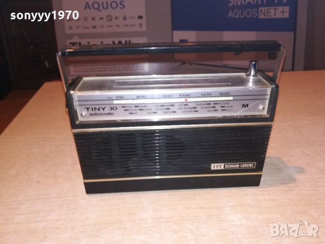 itt schaub-lorenz tiny 30-ретро колекция-внос швеицария, снимка 3 - Ресийвъри, усилватели, смесителни пултове - 21516249