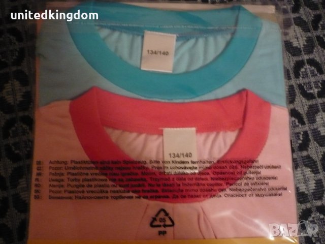 Две чисто нови детски тениски-134/140 см.-100% памук-подходящи за подарък, снимка 5 - Детски тениски и потници - 23786171