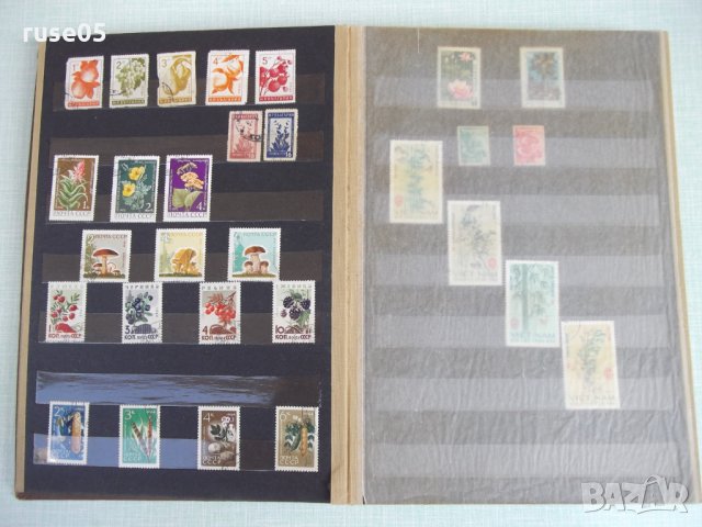 Класьор стар с пощенски марки, снимка 3 - Филателия - 25995319