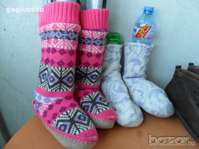 ДОМАШНИ ТЕРМО ОБУВКИ, GOGOMOTO.BAZAR.BG®, снимка 10 - Дамски боти - 9484895