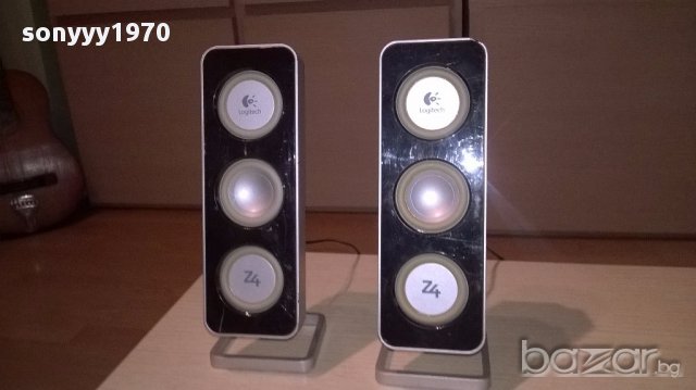 Logitech тонколони-2бр-23х8х7см-внос швеицария, снимка 6 - Тонколони - 17644453