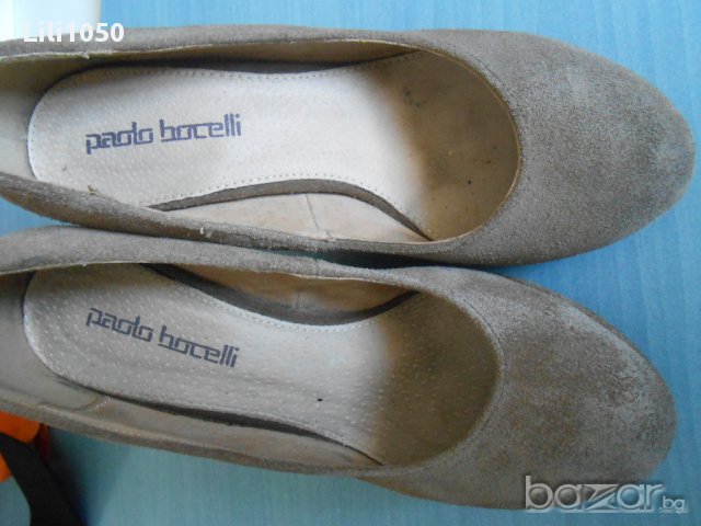 Обувки платформа - естествен велур, снимка 14 - Дамски ежедневни обувки - 8722113