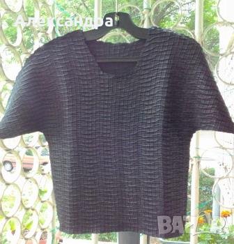 Черна официална блузка