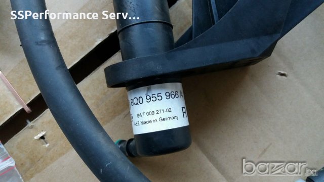 VW Polo 9N3 к-т дюзи за миене на фарове, снимка 5 - Части - 20886282