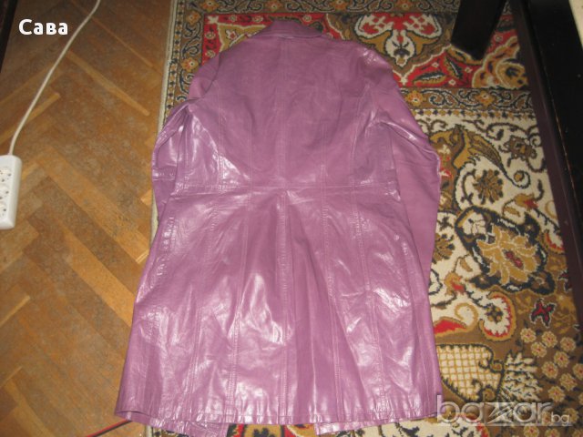 Кожен тренч Vero Moda  размер м, снимка 3 - Палта, манта - 15564159